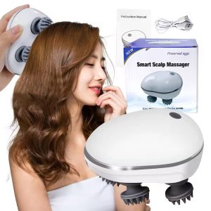 Portable Electric Head Massager | Deep Kneading Scalp & Body Relaxation Device [স্কাল্প/হেড ম্যাসাজার]
